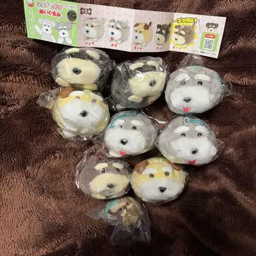 슈나와 밥 봉제 인형 가챠 낱개 판매 가능