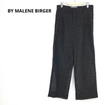 바이마레네 빌거 [32] 캐주얼 팬츠 자수 비침 올 패턴 와이드