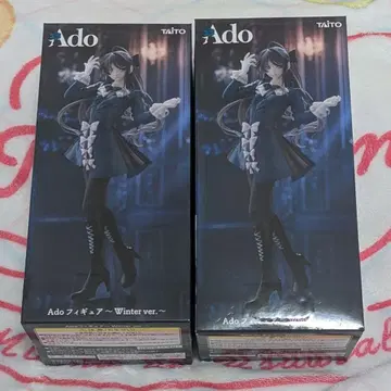 새상품 2체 세트 라운드원 한정판 Ado 피규어 Winter ver.