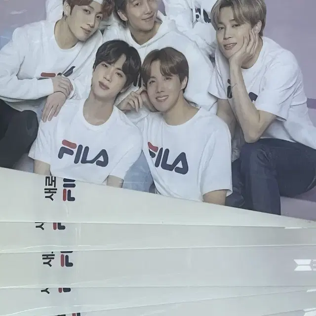 방탄 x 휠라 L자 화일