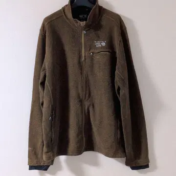 마운틴 하드웨어 집업 자켓 사이즈 XL 브라운 갈색