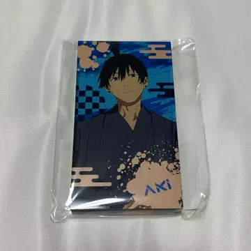 체인소 맨 POP UP SHOP 미니게임 아크릴 블록 하야카와 아키