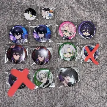 크로노바 캔뱃지 묶음 판매