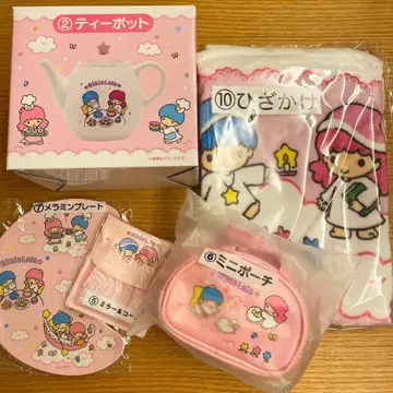 산리오 키키&라라 당첨 복권 리틀트윈스타 찻주전자