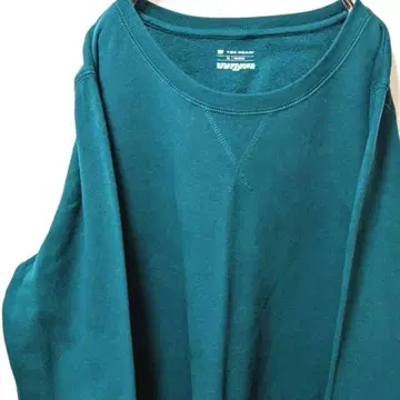 테크 기어 무지 구제 의류 XL 그린 맨투맨 그린 컬러