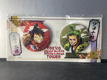 원피스 루피 조로 배지 세트