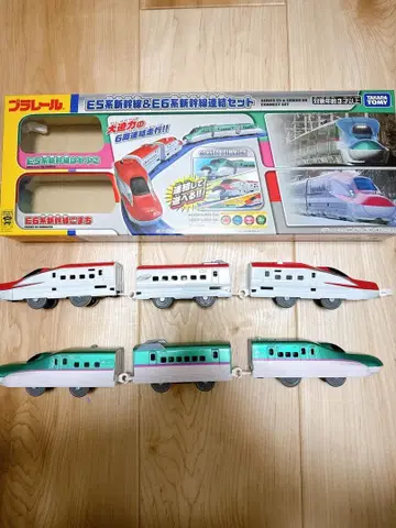 새상품급 프라레일 E5계 E6계 신칸센 세트 박스 있음