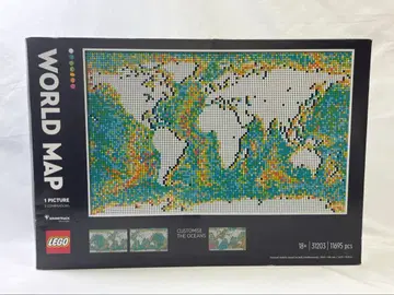 [ 미사용 ] 레고 아트 월드맵 31203