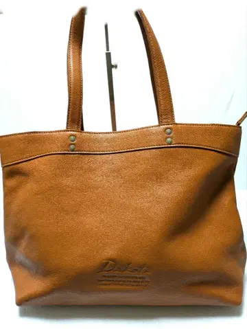 컨디션 최상 Dakota 미드센추리 모던 브라운 가죽제품 토트백