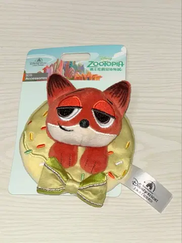 상하이 디즈니 주토피아 닉 헤어 클립