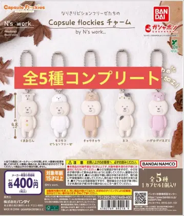 캡슐 플로키즈 참 전 5종 컴플리트 비숑 프리제 따라하기