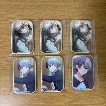 프로세카 아오야기 토야 스퀘어 캔뱃지