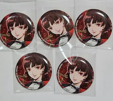 페르소나 5 P5BB 페르소나 컴페티션 캔뱃지 니지마 마코토 5개