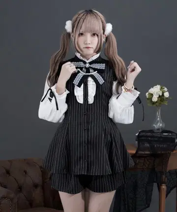 Pal elfy 파르엘피 셋업 모듬 프릴 콤비네존