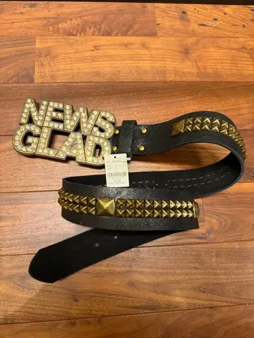 00s GLAD NEWS 벨트 japanese label 벨트