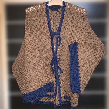 가디건 손뜨개질