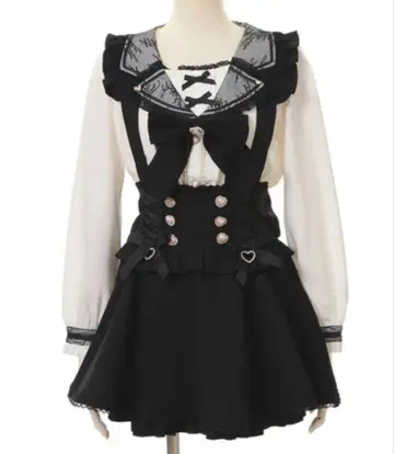 LIZLISA 서스펜더 블라우스