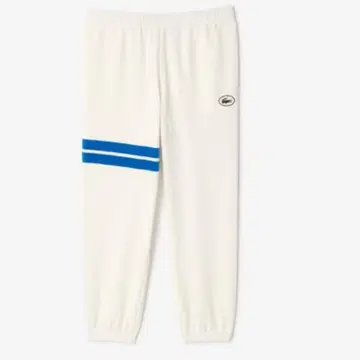 택 포함 새상품 현행 라코스테 맨투맨 팬츠 화이트