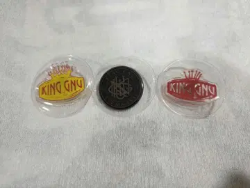 King Gnu 로고 핀 배지 3개 세트