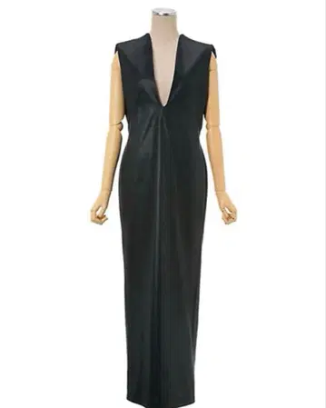 마메쿠로구치 가죽 라이크 드레스 원피스