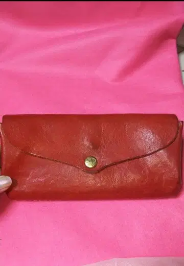 도치기 가죽 지갑