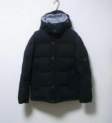 에디피스 EDIFICE 417 후드 부착 울 다운 자켓 S