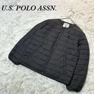 유에스플로어슨 다운 자켓 M 그레이 경량 라이트 다운