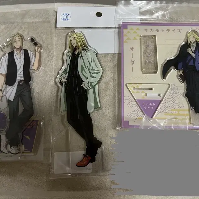 사카모토 데이즈 시시바 미개봉 아크릴 스탠드 3개 일괄
