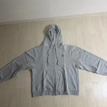 우알롱 지퍼 후드티