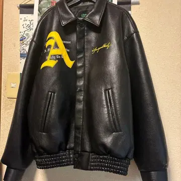 A.H.G.K. 블랙 가죽 자켓