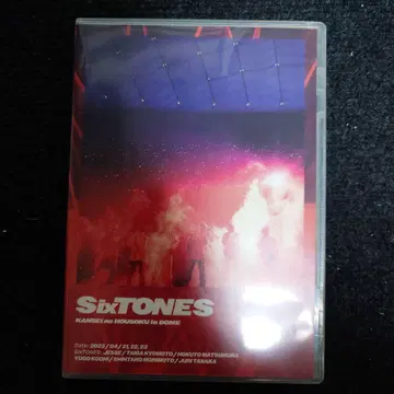 SixTONES 관성 법칙 in DOME Blu-Ray 일반 버전