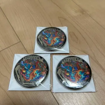 포켓몬 레전즈 ZA 이온 금 도금 배지 3개