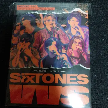SixTONES VVS 라이브 Blu-ray 초회반