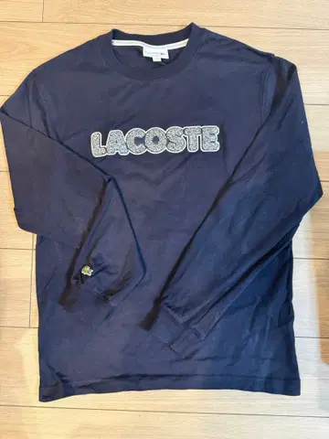 라코스테 Lacoste 긴팔 티셔츠 롱T 자수 로고