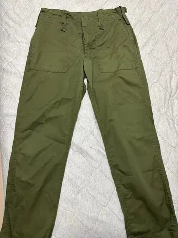 올리브 워크 팬츠 영국군 베이커 팬츠 80/84/100