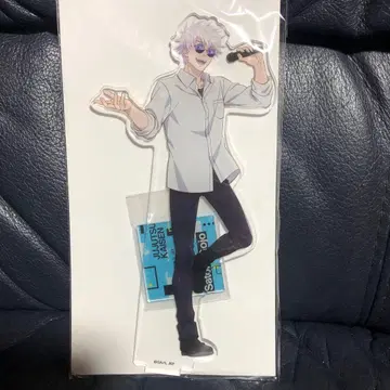 주술회전 고죠 사토루 아크릴 스탠드 마네키네코 가라오케