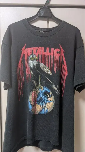 METALLICA 빈티지 T셔츠 USsummer'94 PUSHEAD