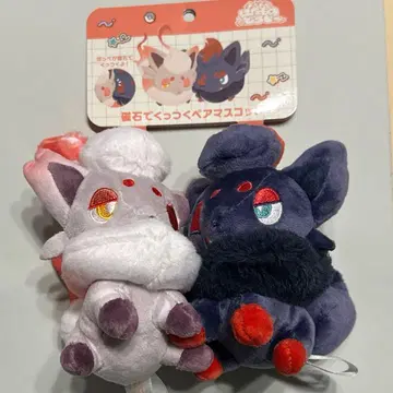 포켓몬 비슷한 것들 봉제 인형 마스코트 비취 조로아 & 조로아