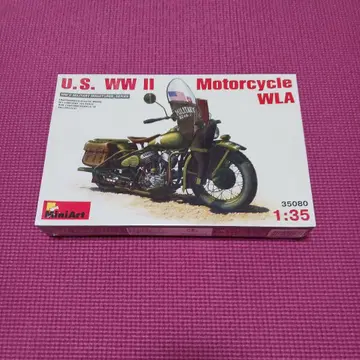 MiniArt U.S. WW II Motorcycle WLA 1:35