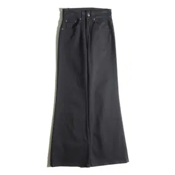 TOMWOOD 블랙 데님 팬츠 플레어 25 XS 톰우드 블랙