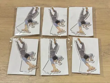 하이큐 크로니클 아크릴 스탠드 쿠로오 테츠로 6개