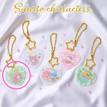 산리오 캐릭터즈 x 훼미리마트 아크릴 백참 마이멜로디