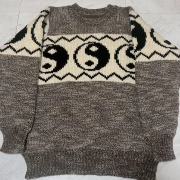 22AW BLACK WEIRDOS Yin-Yang Sweater