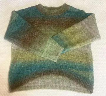 미사용 새상품 YECCA VECCA 이예카베카 믹스 컬러 니트