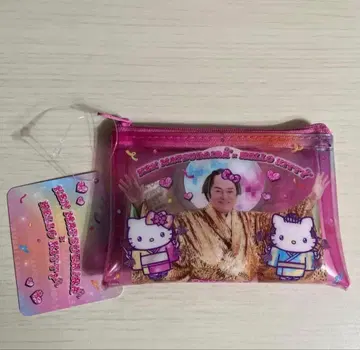 [ 미사용 새상품 ] 헬로키티 마츠켄 삼바 클리어 파우치