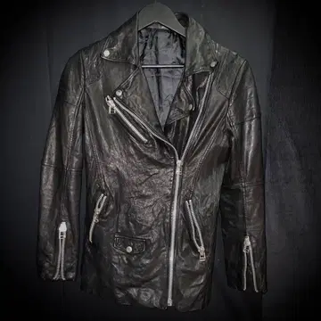 시바리스 계열 천연 가죽풍 라이더스 헤이세이 v계 시크 스타일 Y2K