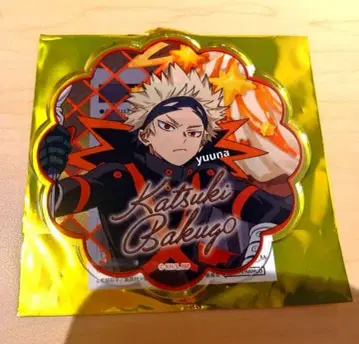 히로아카 유에이 고교 오픈 스쿨 카페 아크릴 코스터 바쿠고 카츠키 원화전