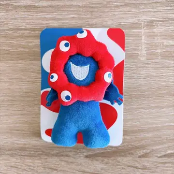 만박 미야쿠미야쿠 털인형 배지 전신