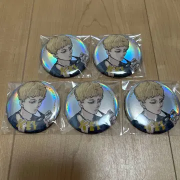 하이큐 도쿄 원정 2013 여름 메탈릭 캔뱃지 츠키시마 케이 5개
