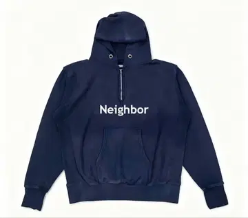 A.PRESSE Vintage Half Zip Sweat Hoodie 3